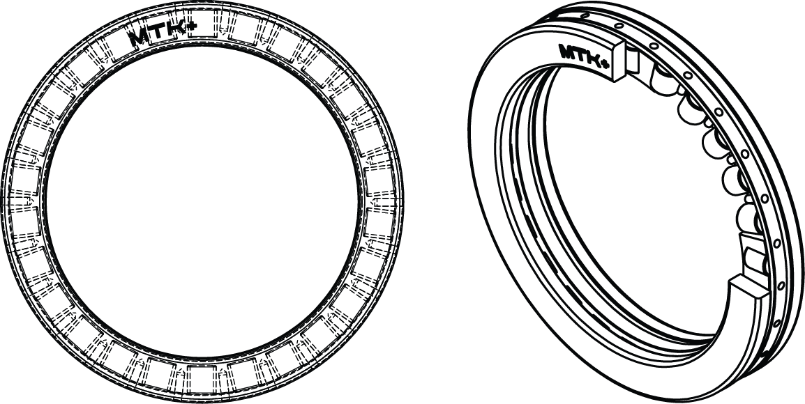 Cylindrical Roller Thrust Bearings MTK+ BEARINGS